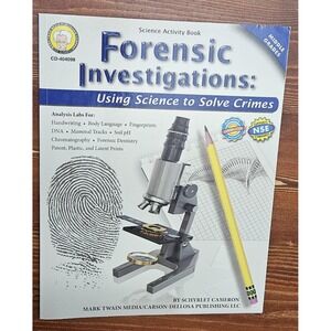 Forensic Investigations, Grades 6 - 8: Using Science to‎ Solve Crimes - Like New